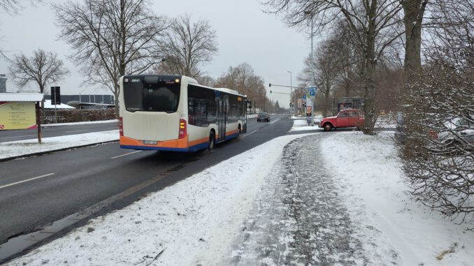 Busverkehr in Wiesbaden läuft nach Wetterpause schrittweise an