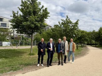 Helling Höfe legen neue Fuß und Radverbindungen in Kastel an und finanzieren Anbindung an den Rhein
