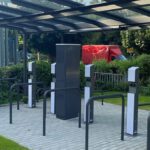 Überdachte Fahrradstation am Elsässer Platz erweitert Mobilitätsangebot in Wiesbaden